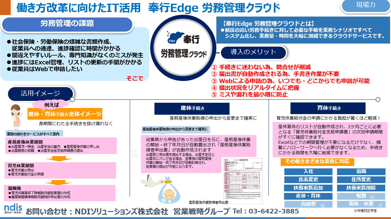 奉行Edge労務管理クラウドご紹介資料