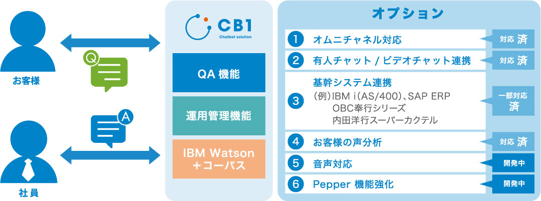 標準機能とオプションイメージ